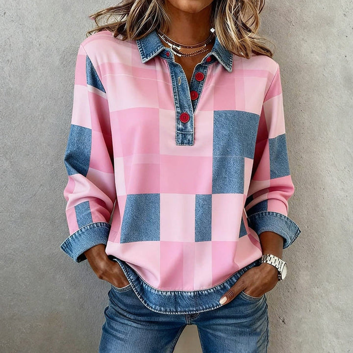 Rowan Checked Sweatshirt
