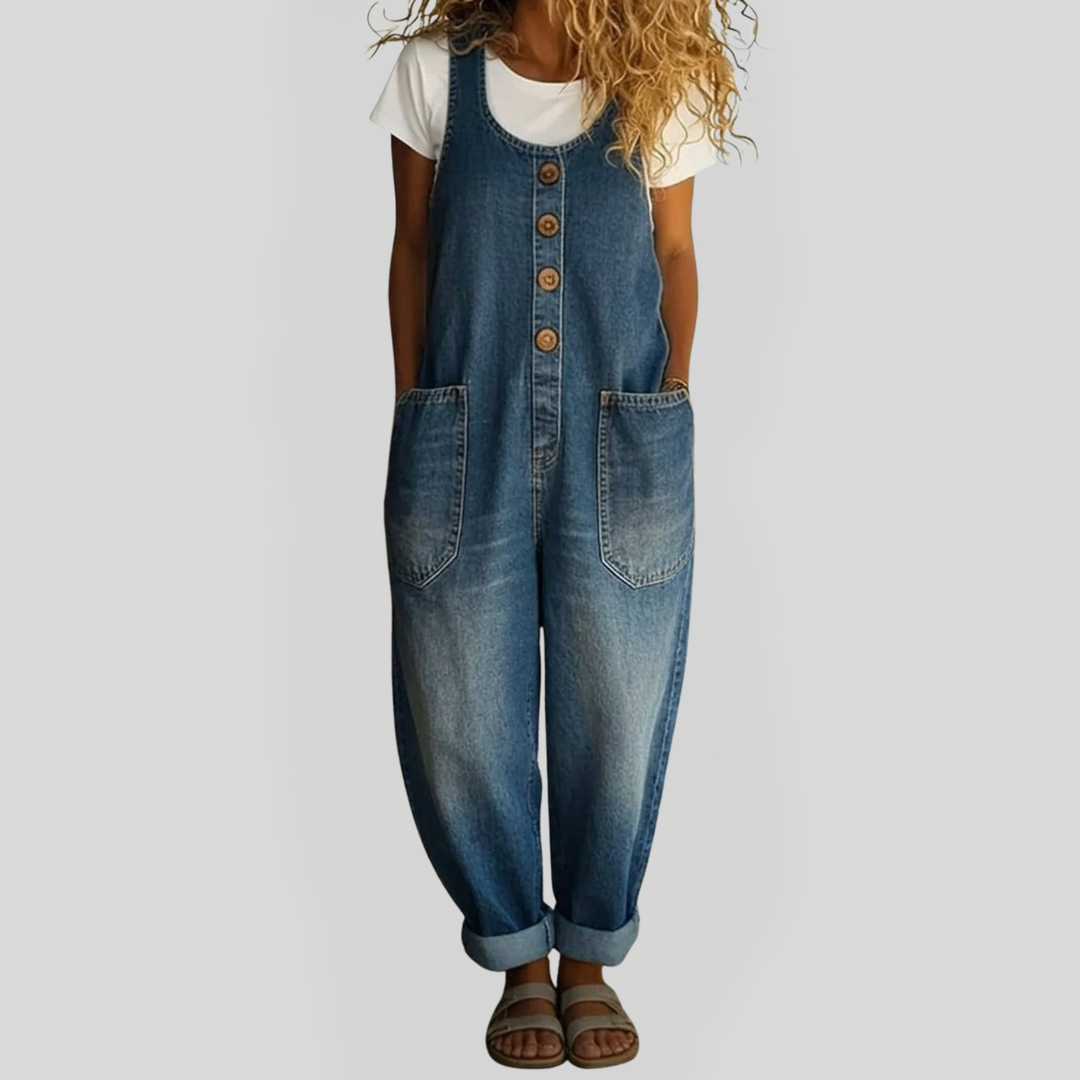Maisie Vintage Denim Jumpsuit