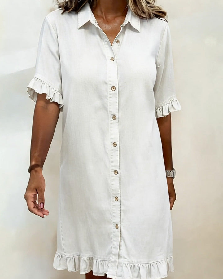 Olivia | Soft Denim Dress