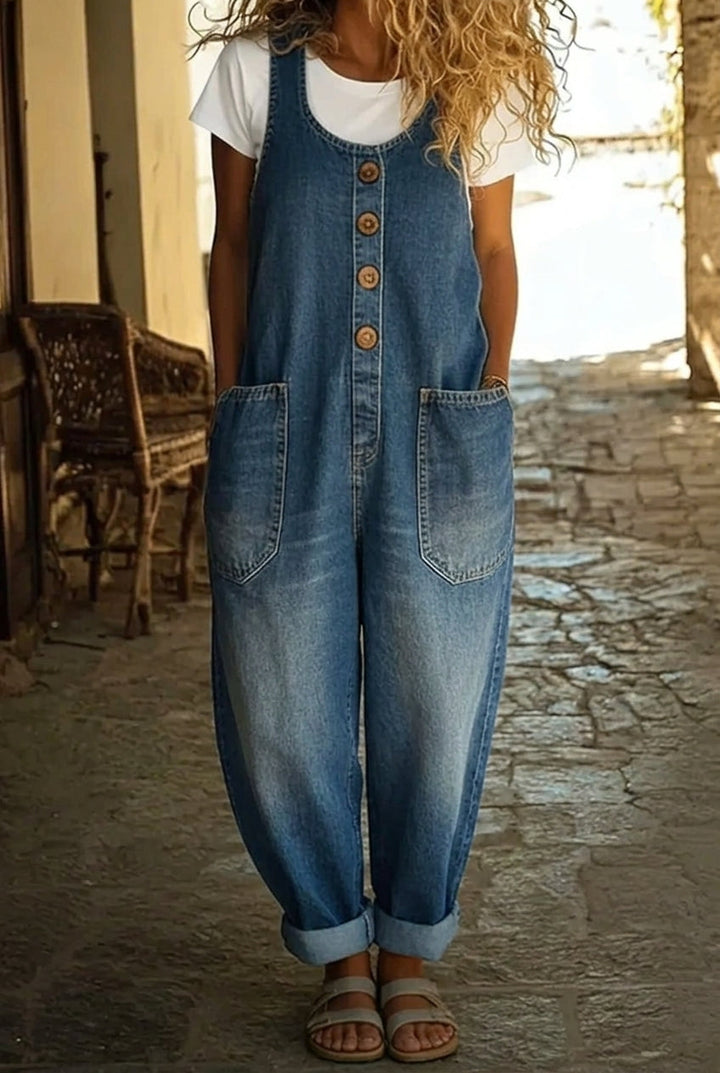 Maisie Vintage Denim Jumpsuit