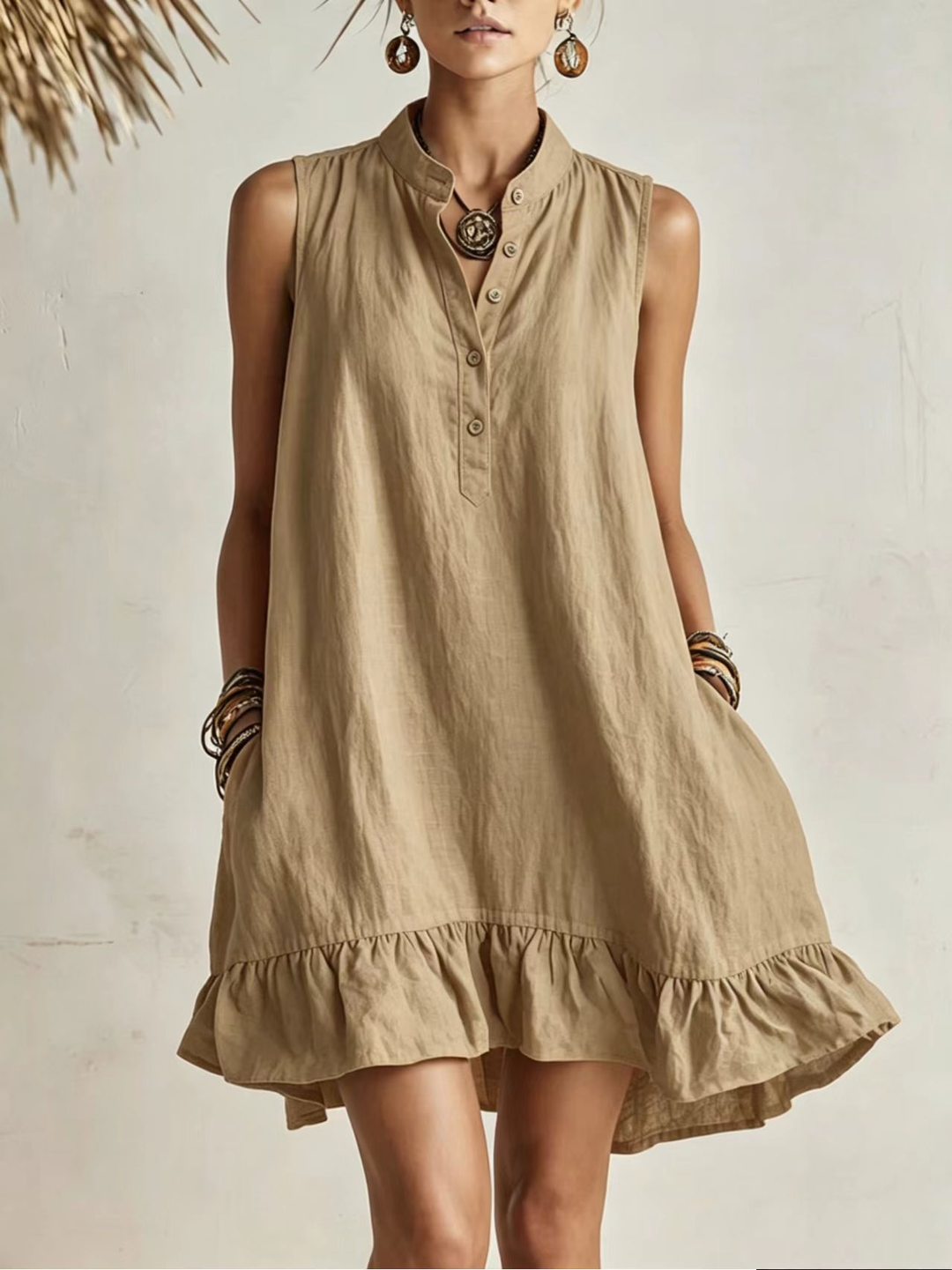 Nora | Lightweight Ruffle Dress