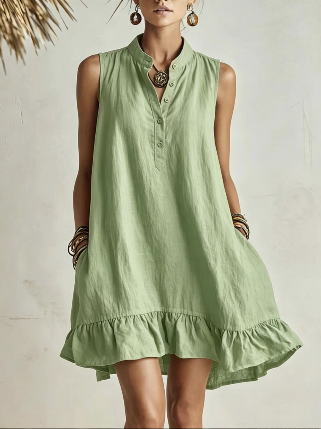 Nora | Lightweight Ruffle Dress