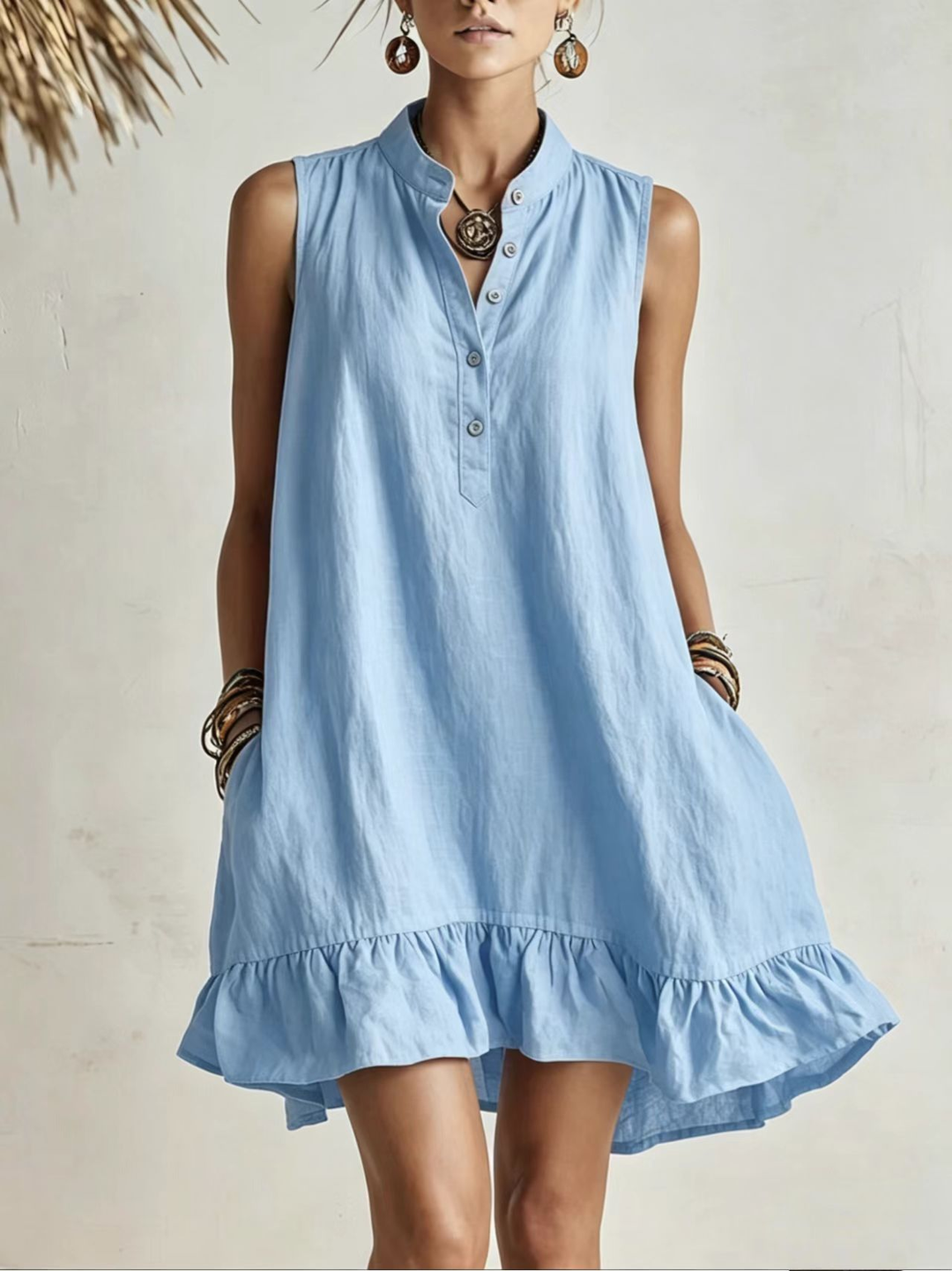Nora | Lightweight Ruffle Dress