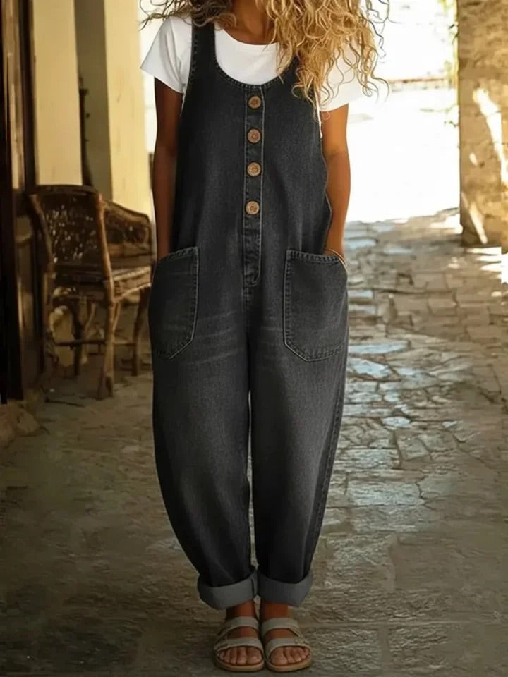 Maisie Vintage Denim Jumpsuit